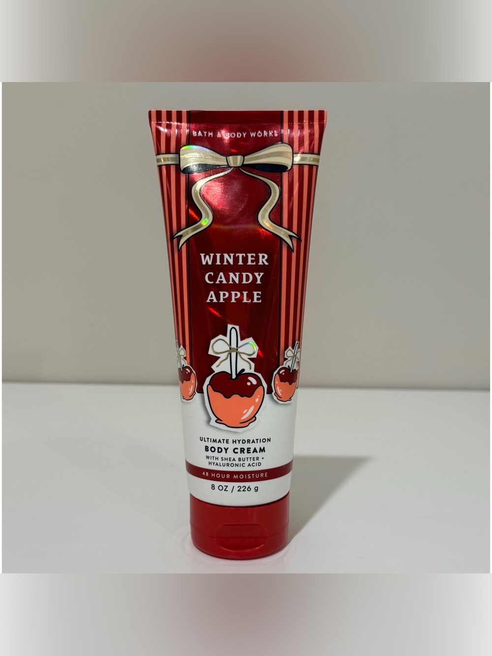 NEW Bath & Body Works Winter Candy Apple Body Cream 8oz